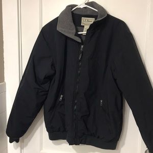 Llbean black jacket